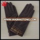 2016 Ladies' winter brown woolen fashion gloves